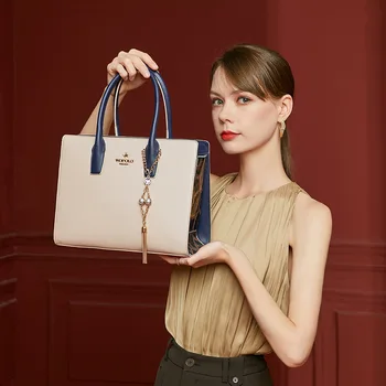Чанти, Луксозни дамски безплатна доставка 2023 на новата европейска и американска дамска чанта модна тенденция диагонално чанта на едно рамо
