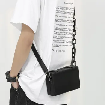 Чанти-незабавни посланици, малка чанта, дамска чанта, мини-портфейл, изкуствена жена нова дизайнерска мъжка кожена чанта 2022, модни верига на рамото