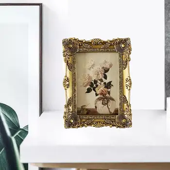 Антични frame Рамка за дисплея на щампована маса и стенни рисувани смола